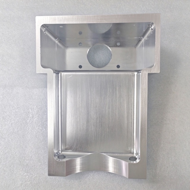 Custom stainless steel precision component manufactured by Maisi Precision.