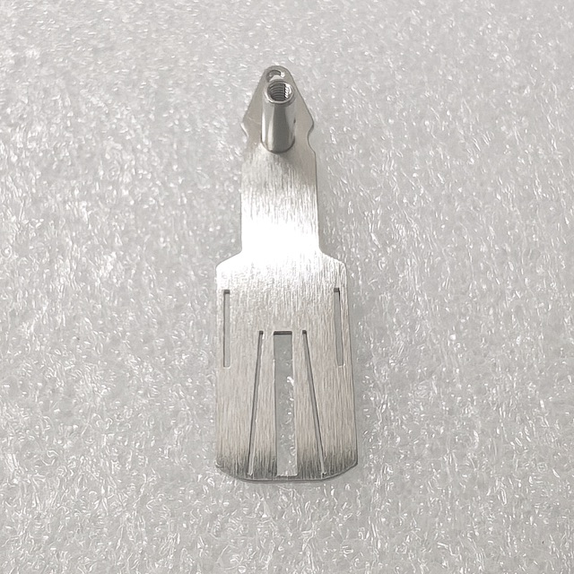 Custom stainless steel precision component manufactured by Maisi Precision.